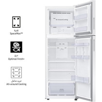Samsung 304 Liters, Top Mount Freezer, RT31CG5004WWAE, ‎‎‎Snow White, SpaceMax Technology