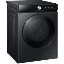 Samsung Front Load Washer 11.5 kg, Black, with EcoBubble, AI Wash, Auto Open Door, WW11BB944DGB/GU