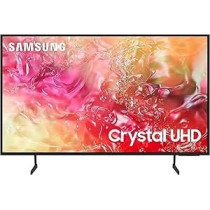 SAMSUNG 50 Inch TV Crystal UHD 4K, DU7000, PurColor, 4K Upscaling, Samsung Tizen OS, Q-Symphony, Black, UA50DU7000-2024 Model