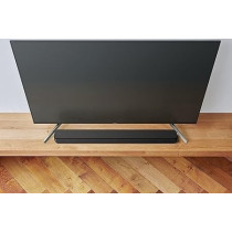Sony S100F 2.0ch Soundbar with Bass Reflex Speaker, Integrated Tweeter and Bluetooth, (HTS100F), Easy Setup, Compact, Home Office Use With Clear Sound, Black