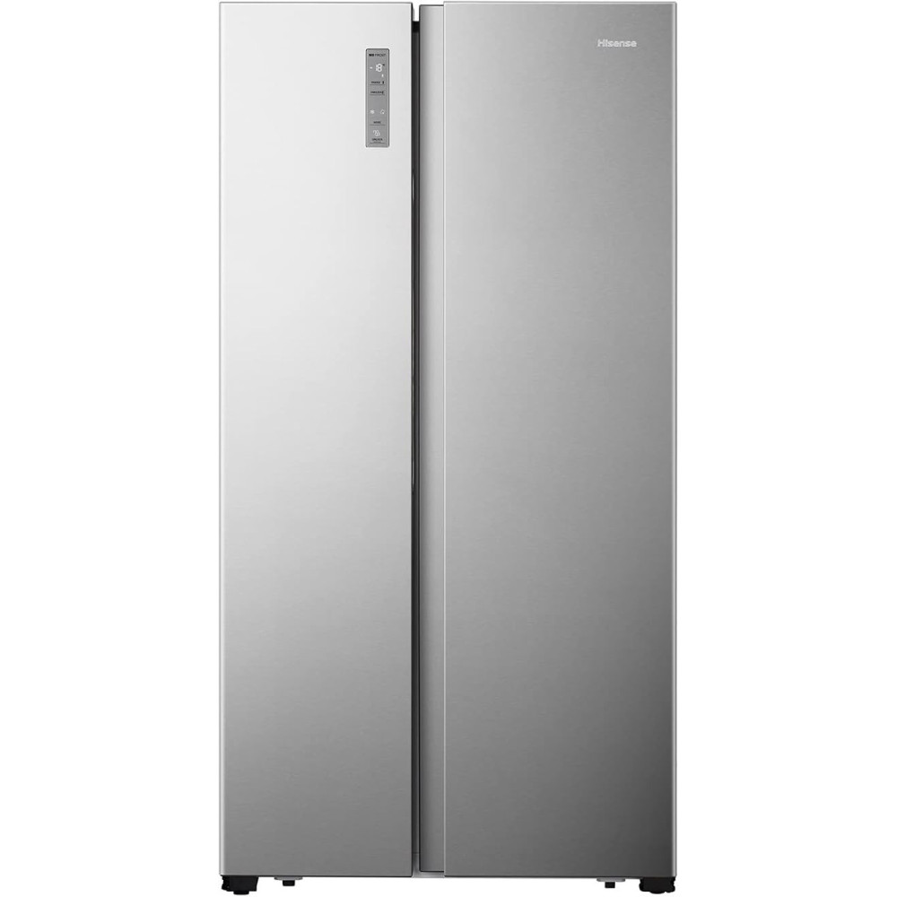 Hisense 670 Liter Refrigerator Side By Side A+ Energy Efficiency Silver Model RS670N4ASU
