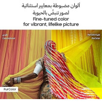 Samsung Crystal UHD 4K 50 Inch Smart TV, Black, UA50CU7000UXZN