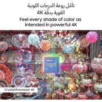 Samsung Crystal UHD 4K 50 Inch Smart TV, Black, UA50CU7000UXZN