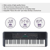 Yamaha Portable Keyboard With 61 Keys, PSR-E273, Black