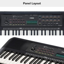 Yamaha Portable Keyboard With 61 Keys, PSR-E273, Black