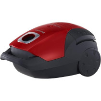 Panasonic Bagged Canister Vacuum Cleaner, 4 Litre, Red/Black, MC-CG520R