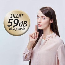 Panasonic Hair Styler Blow Brush, White, EH-KA11