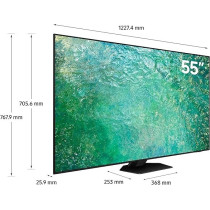 Samsung 55 Inch 4K Neo QLED HDR Neural Quantum Processor Smart TV, QA55QN85CAUXZN