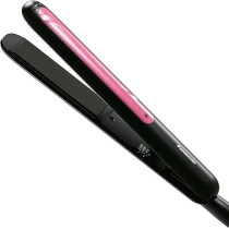 Panasonic 2-Way Ceramic Hair Straightener Curler, EH-HV21, Black