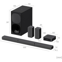 Sony HTS40R 5.1 Inch Home Cinema Soundbar, Black