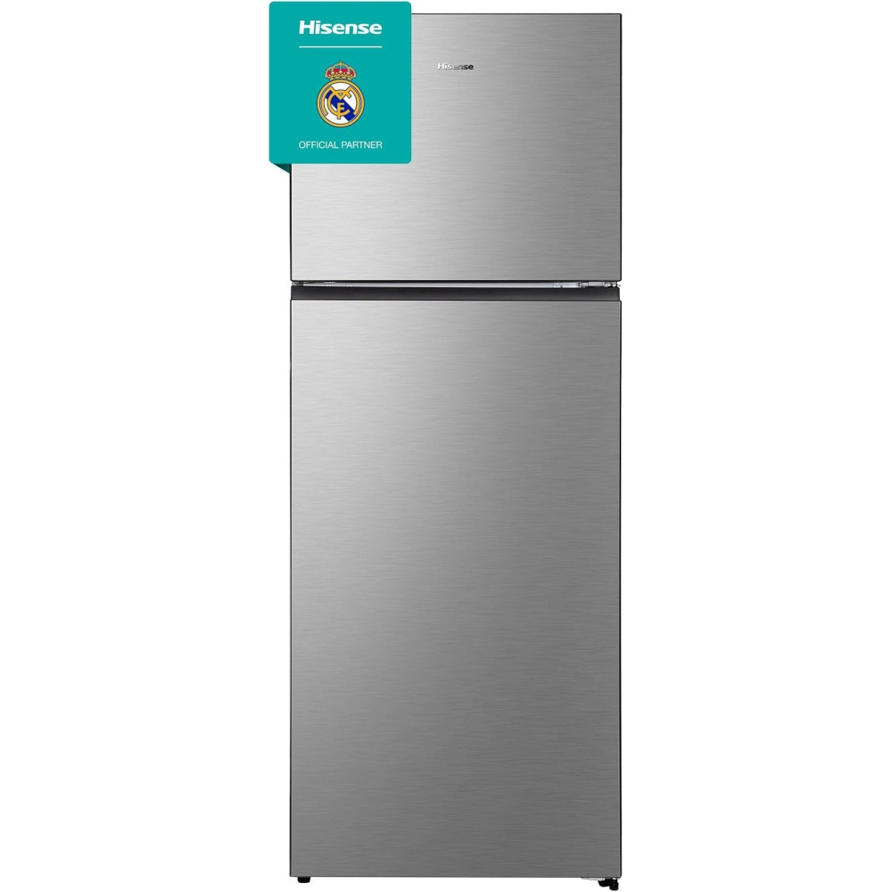 Hisense 599 Liter Refrigerator Double Door Top Mount, Silver, RT599N4ASU