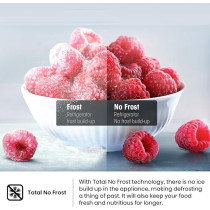 Hisense 599 Liter Refrigerator Double Door Top Mount, Silver, RT599N4ASU