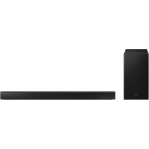 Samsung 3.1ch Soundbar, B-Series, Dolby Audio, Built-In Center Speaker, Subwoofer With Bass Boost, Adaptive Sound, Black, HW-B650D/ZN