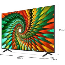 LG Nano 77 Series 65 Inch Nano Cell 4K Smart TV, Black
