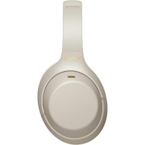 Sony Wireless Noise Cancelling Bluetooth Over-Ear Headphones With Speak To Chat Function And Mic For Phone Call, Silver, WH1000XM4/S