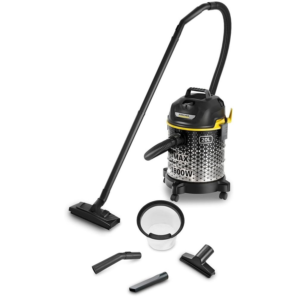 Karcher 20 Litre Vaccum Cleaner, Black, DVAC1800