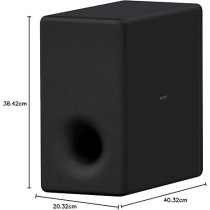 Sony SA-SW3 Wireless Subwoofer With 200W Of Rich Powerful Bass From A 160mm Driver Unit HT-A9/HT-A7000