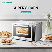 Hisense 32L Stainless Steel Air Fryer Oven, Silver