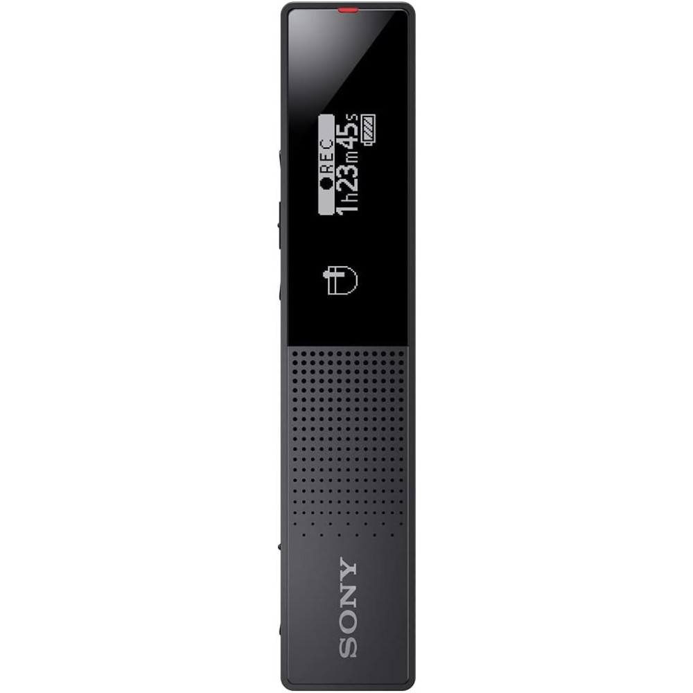 Sony Icd-Tx660 Lightweight And Ultra-Thin Digital Voice Recorder With Recording And 16GB Built-In Memory, SONYICDTX660, Black