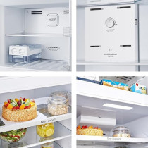 Hisense 599 Litres Top Mount Refrigerator With Inverter Compressor, RT599N4ASU1, Silver