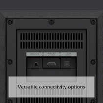 Sony 5.1ch Soundbar With Subwoofer And Wireless Rear Speakers, HT-S40R, Black