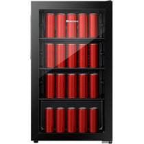 Hisense Beverage Cooler With 69 Cans/113 Bottles, Black, RBC122N4ASU