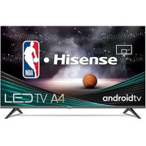 Hisense A4 Series 32-Inch HD Smart Android TV With DTS Virtual X, Game And Sports Modes, 32A4H, Black