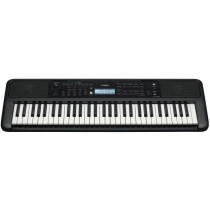 Yamaha 61-Key Portable Keyboard, PSR-E383, Black