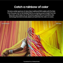 Samsung Smart TV, Crystal UHD, 75 Inch, Black, Crystal Processor 4K, Smart Hub, Object Tracking Sound Lite, UA75CU7000