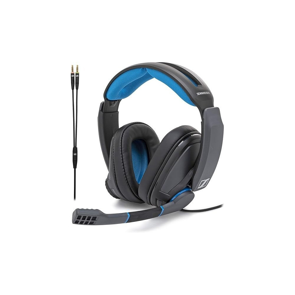 Sennheiser GSP 300 gaming Headset for PC, Mac, PS4 and Multi-platform - Black/Blue, Wired