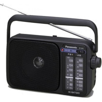 Panasonic RF-2400D Portable Radio Am/Fm 2Band Receiver Black, Pack Of 1