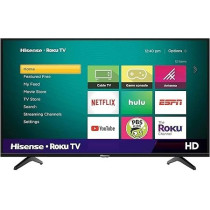 Hisense 32 Inch TV 4K FHD Smart TV, With Dolby Vision HDR, DTS Virtual X, YouTube, Netflix, Freeview Play and Alexa Built-in, Bluetooth and WiFi Black Model- 32A4GTUK