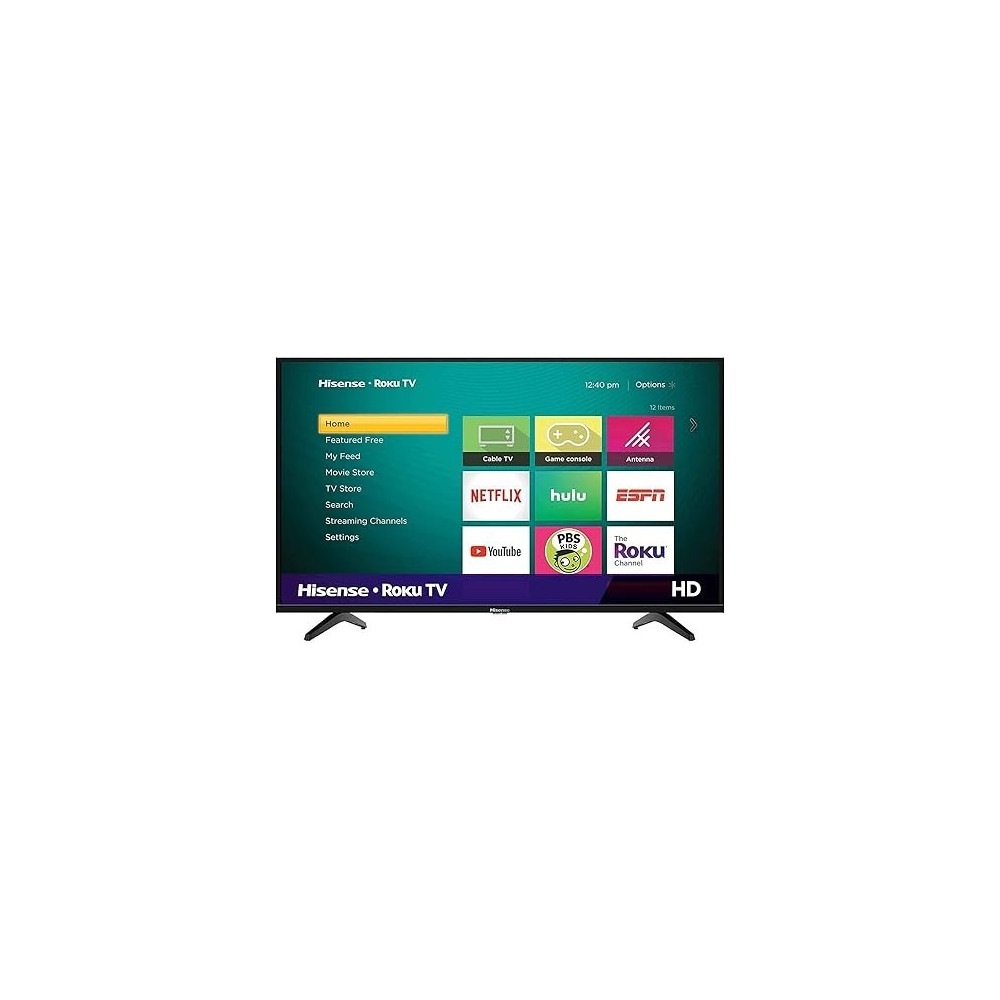Hisense 32 Inch TV 4K FHD Smart TV, With Dolby Vision HDR, DTS Virtual X, YouTube, Netflix, Freeview Play and Alexa Built-in, Bluetooth and WiFi Black Model- 32A4GTUK