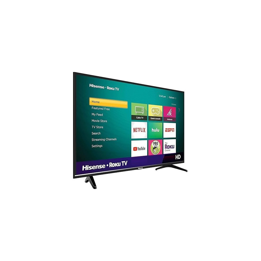 Hisense 32 Inch TV 4K FHD Smart TV, With Dolby Vision HDR, DTS Virtual X, YouTube, Netflix, Freeview Play and Alexa Built-in, Bluetooth and WiFi Black Model- 32A4GTUK