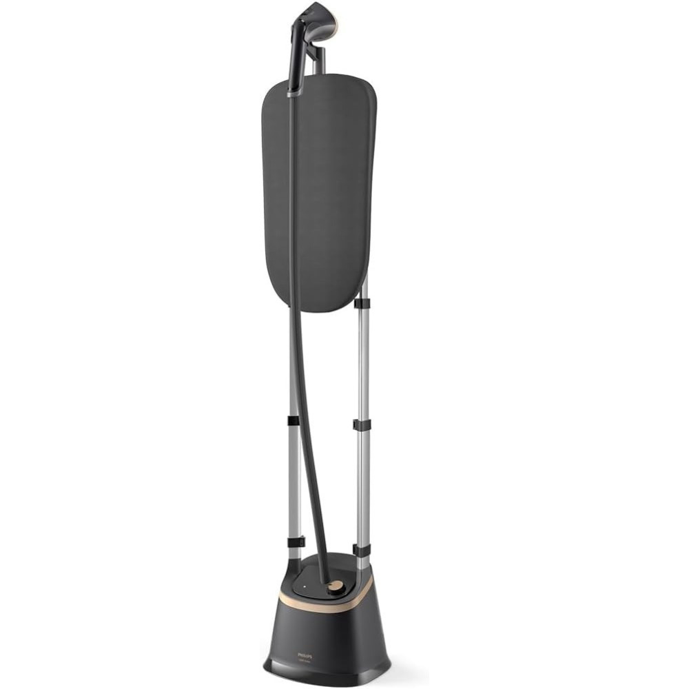 Philips EasyTouch Stand Steamer-2000W, 40 g/min Continuous Steam, 3 Steam Settings, 2L Water Tank, Easy Rinse Descaling, Large Steam Plate, Black, STE3170/80