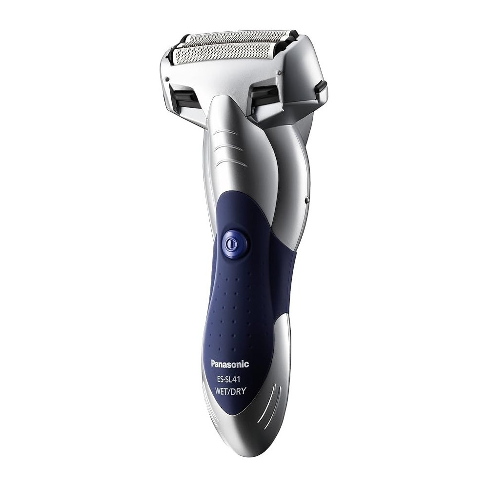 Panasonic ES-SL41 Milano Wet and Dry 3-Blade Electric Shaver for Men, Silver