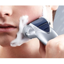 Panasonic ES-SL41 Milano Wet and Dry 3-Blade Electric Shaver for Men, Silver