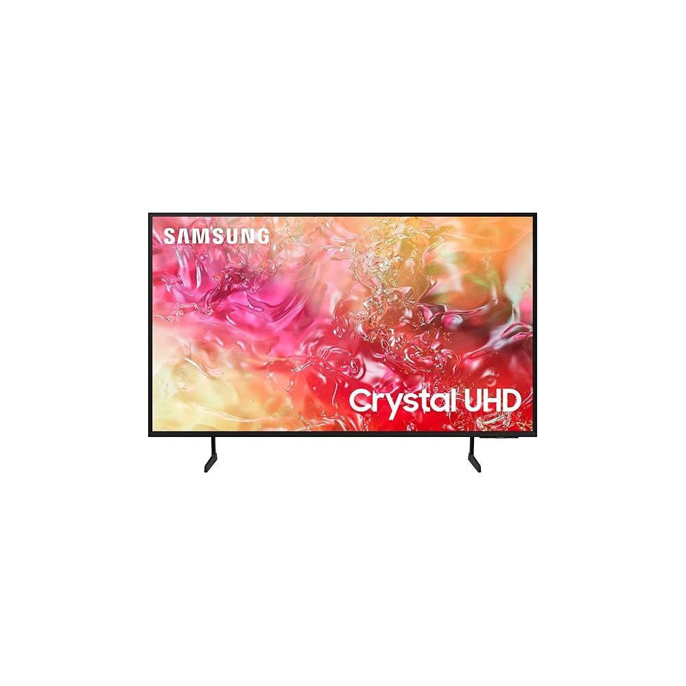 Samsung Smart TV, Crystal UHD, DU7000, 70 Inch, 2024, PurColor, 4K Upscaling, Samsung TV Plus, Q-Symphony, Black, UA70DU7000UXZN
