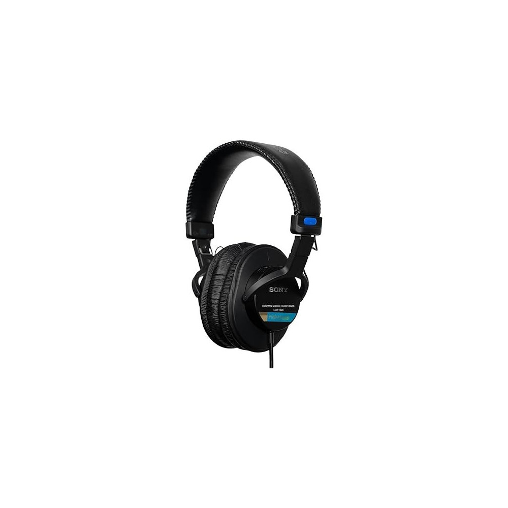 Sony MDR7506 Professional Large Diaphragm Headphone, Wired, Black