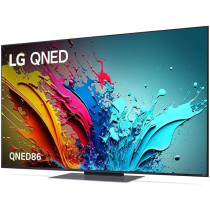LG 55 Inch Qned Qned86 4K Smart Tv Ai Magic Remote Hdr10 Webos24 55QNED86T6AAMVE, Black