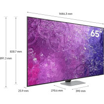 Samsung 65 Inch 4K Neo QLED HDR Neo QLED Neural Quantum Processor Anti Reflection QA65QN90CAUXZN, Black