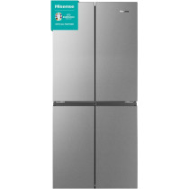Hisense RQ561N4AC1 561 Four Door Refrigerator, No Frost Technology, Silver