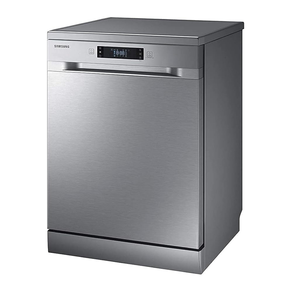 Samsung 6 Programmes 13 Place Settings Free Standing Dishwasher, Silver, DW60M6040FS