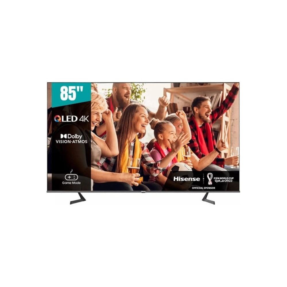 Hisense 85 inch TV A7HQ QLED 4K Smart TV With Quantum Dot, Dolby Vision and Atoms Color Black Model-85A7HQ