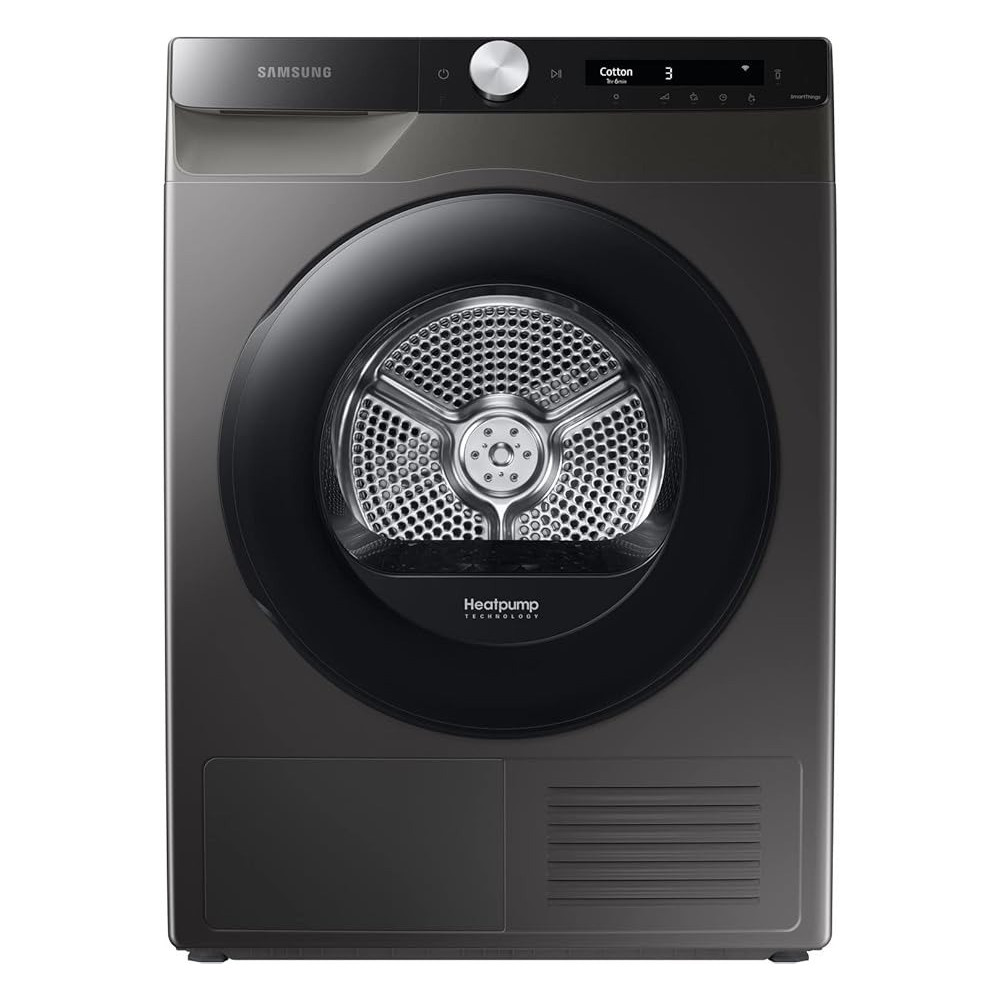 SAMSUNG Series 5 plus 8kg Freestanding Heat Pump Tumble Dryer, Graphite