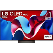 LG 65 Inch OLED evo C4 4K Smart TV AI Magic remote Dolby Vision WEBOS24, Black