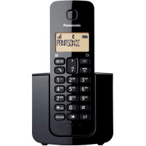 Panasonic Digital Cordless Phone with Caller ID Single Handset, UAE Certified, Black, KX TGB110UE1