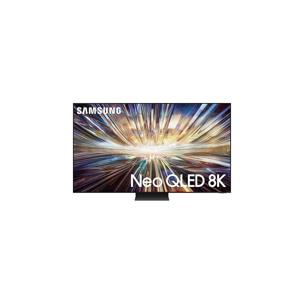 Samsung Smart TV, Big TV, Neo QLED 8K, QN800D, 85 Inch, 2024, NQ8 AI Gen2 Processor, 8K AI Upscaling, Quantum Matrix Technology Pro, Samsung TV Plus, Graphite Black, QA85QN800DUXZN