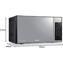 Samsung Microwave, 40 Liter, MG402MADXBB/GY, Black