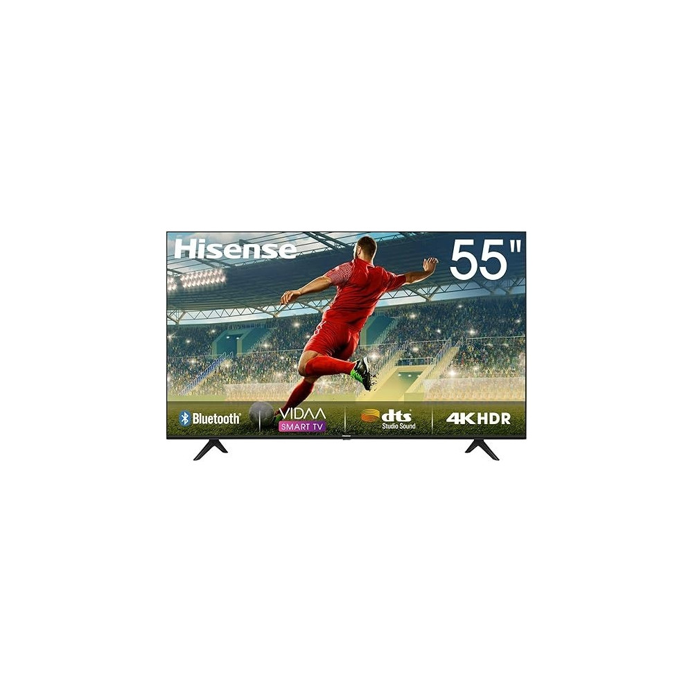 Hisense 55 Inch UHD 4K LED Smart TV With Youtube Netflix Shahid Model 55A60H(2022-2023)